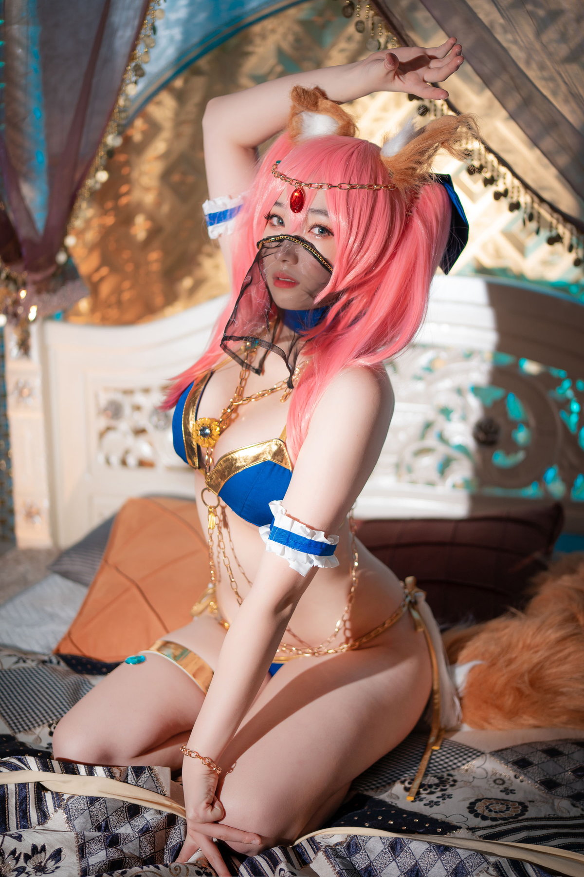 [պCreamSodaд]  Bambi - ŮCosplay Tamamo&Kama/40P