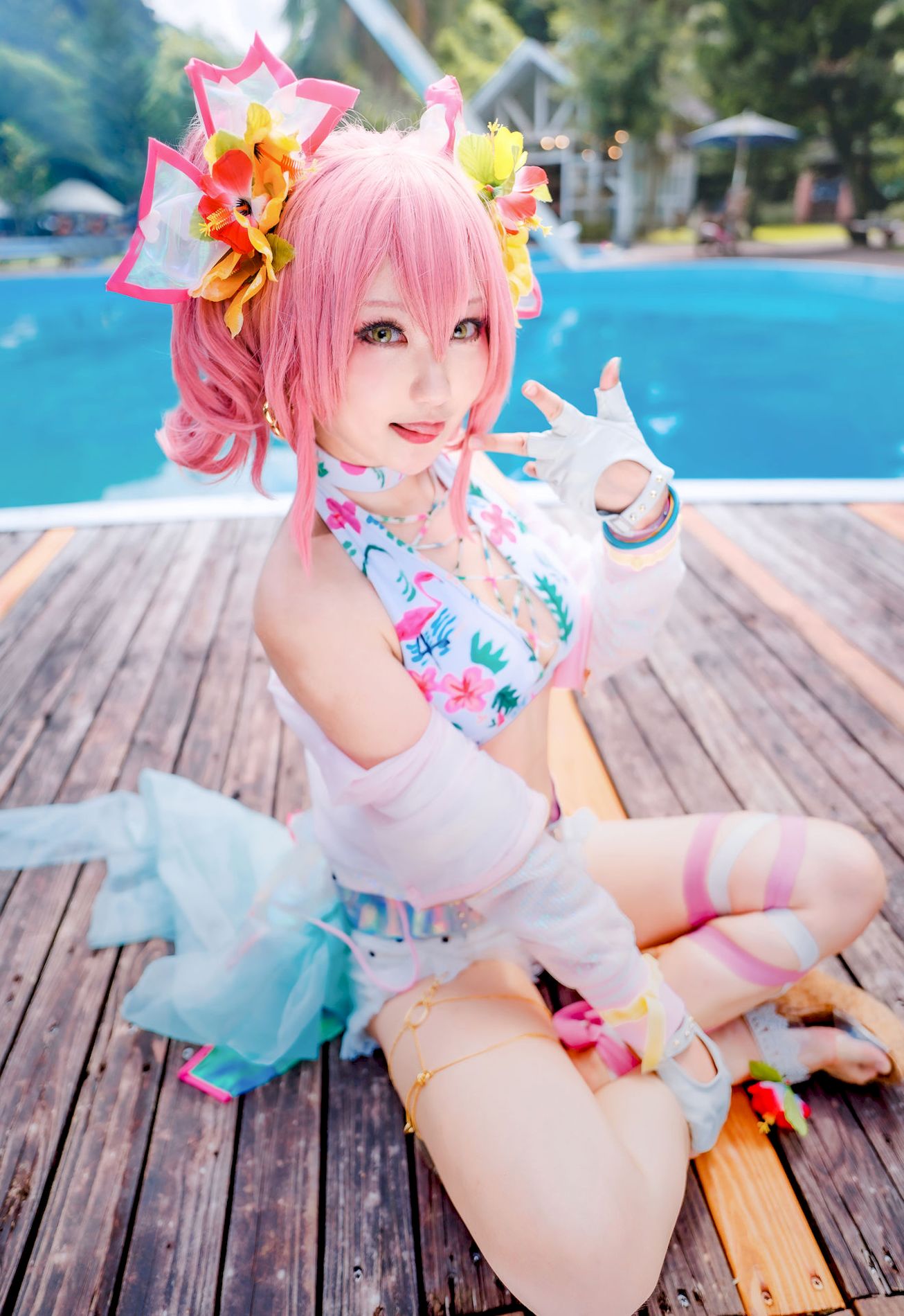 Mika THE iDOLM STER coserӰ [Cosplay]  ģ HIKO ͼ Jougasaki P.9